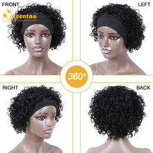 Load image into Gallery viewer, yms✨2PCS 50% OFF✨ Q14830 Short Deep Curly Headband Afro Wig Human Hair Wigs for Black Women 150% Density Glueless None Lace Front Wig
