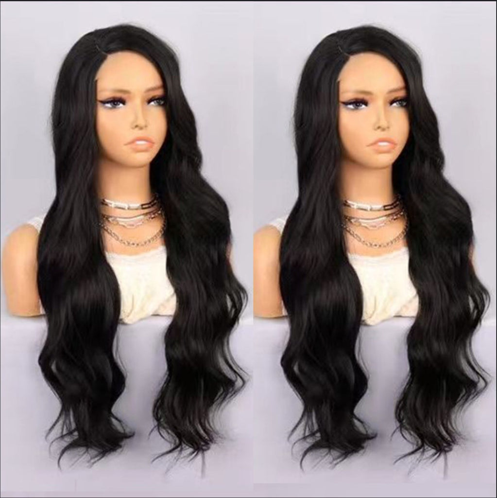 no9 ✨2PCS 50% OFF✨FHGZ P14219  long wavy black hair wig synthetic wig