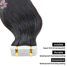 Load image into Gallery viewer, FH wholesale human hair body wave tape in hair extensions