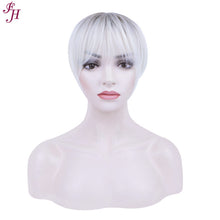 Load image into Gallery viewer, FH high quality wig fashion color short synthetic hair wig