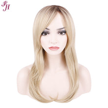 Load image into Gallery viewer, FH factory price high quality P12772 straight synthetic hair wig