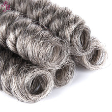 Load image into Gallery viewer, FH ombre curly 10 inches synthetic braiding hair expressions