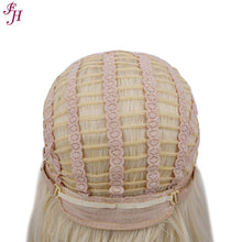 Load image into Gallery viewer, FH factory price wig P12906 white long hair synthetic hair wig