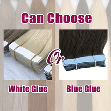 Load image into Gallery viewer, FH wholesale human hair extensions platinum blonde tape hair extensions