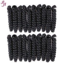 Load image into Gallery viewer, FH ombre synthetic hair 10 inch braiding hair crochet braid hair