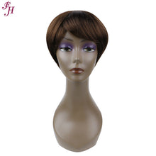 Load image into Gallery viewer, FH wholesale cheap machine made wig short synthetic hair wig