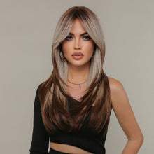 Load image into Gallery viewer, no2✨2PCS 50% OFF✨ FH P14341 ombre brown color synthetic wig