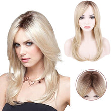 Load image into Gallery viewer, FH factory price high quality P12772 straight synthetic hair wig