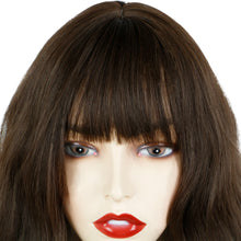 Load image into Gallery viewer, no31✨2PCS 50% OFF✨ FH P13797 chocolate brown long wavy bang synthetic wig