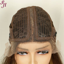 Load image into Gallery viewer, FH P13837 T part lace closure long straight synthetic hair wig