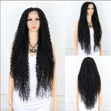 Load image into Gallery viewer, ✨2PCS 50% OFF✨ FH P14290 natural black long curly synthetic wig