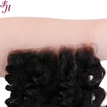 Load image into Gallery viewer, FH human hair 4x4 deep wave lace closure