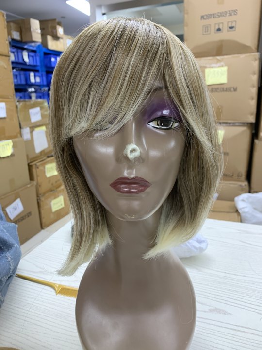 FH P14004 highlight color short Bob wig synthetic wig